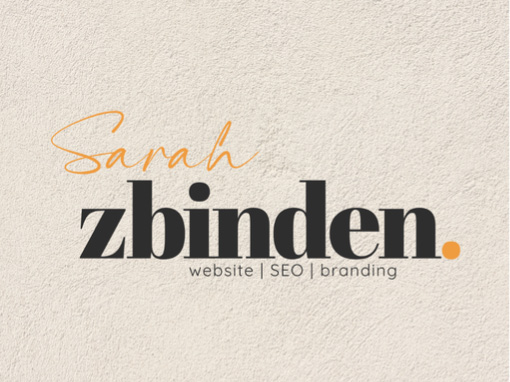 Das Logo von kreativa Sarah Zbinden in den Farben schwarz, dunkelgrün und hellgrau